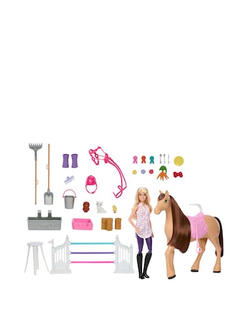 Barbie Mysteries The Great Horse Chase Ultimate Stable Playset with Doll