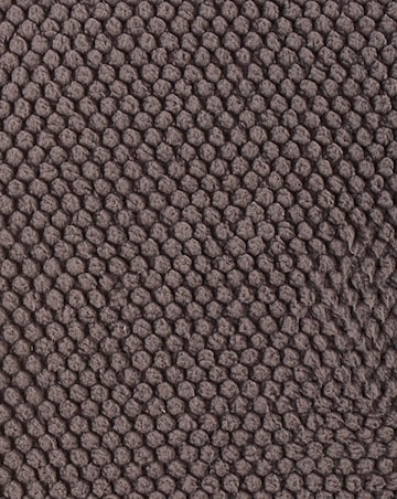 Bobble Fleece Cushion - Grey