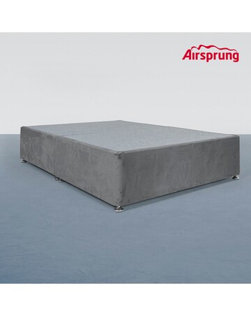 Airsprung Velvet Divan Base No Drawers