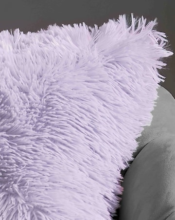 Catherine Lansfield Shaggy Fleece Cushion