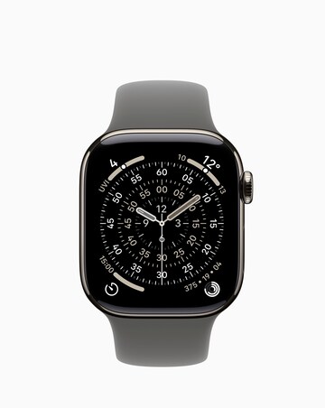 Apple Watch Series 11 GPS + Cellular 46mm - Stone Grey Sport Band - M/L