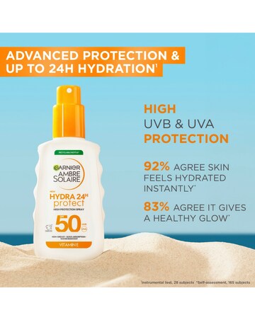 Garnier Ambre Solaire SPF 50 Hydra 24 Hour Protect spray