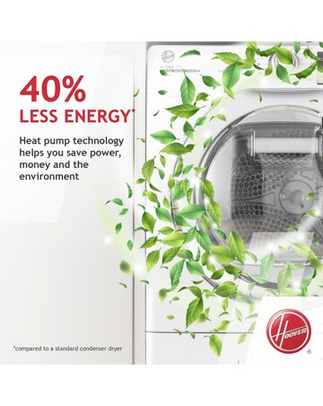 Hoover H-Dry 300 HLEH8A2DE WiFi Connect 8kg Heat Pump Tumble Dryer White Install