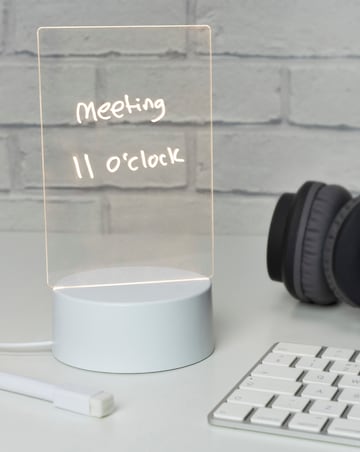 Light Up Memo Board