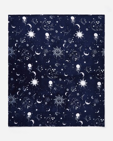 Moons & Stars Fleece Throw