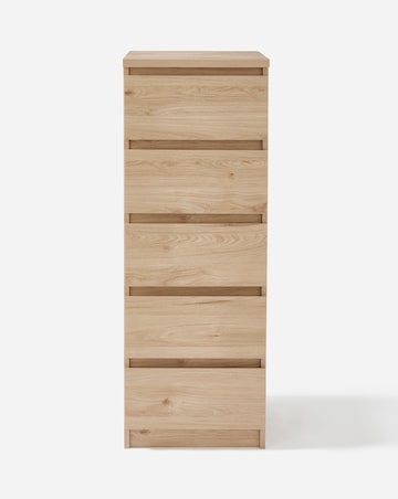 Clayton 5 Drawer Tallboy