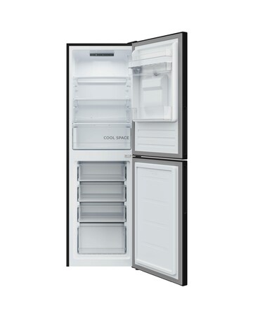 Hoover H FRIDGE 300 HOCT3L517EWBK-1 Low Frost Fridge Freezer Black + Install