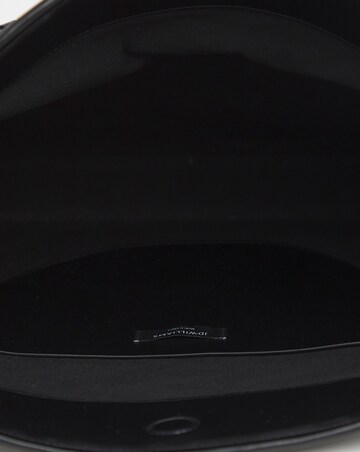 Canvas & PU Mix Shoulder Bag