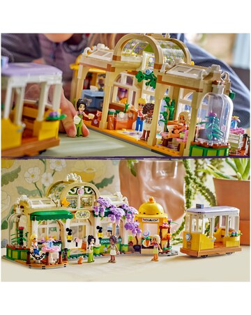 LEGO Friends Plant Cafe & Flower Shop Building Kit Pretend-Play Set 42671