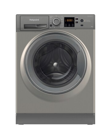 Hotpoint NSWM 1046 BS UK 10kg, 1400rpm, Washing Machine - Silver + Installation