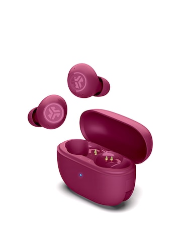 JLAB Go Pop ANC True Wireless Earbuds - Fuchsia