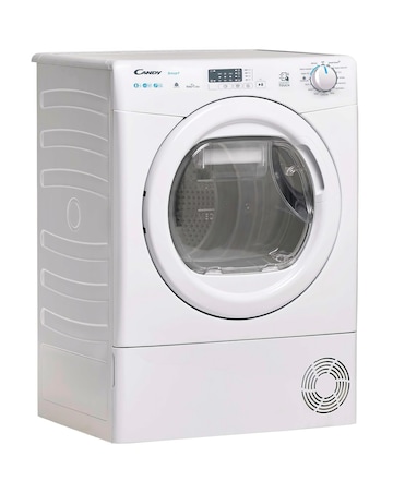 Candy Smart CSEH8A2LE 8kg Heat Pump Tumble Dryer White + Install