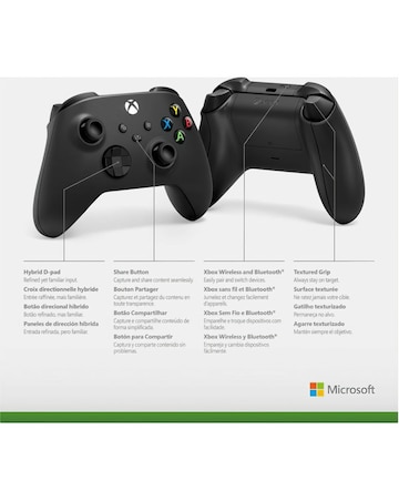 Xbox Wireless Controller - Carbon Black
