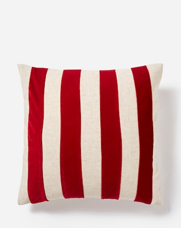 Flocked Stripe Cushion