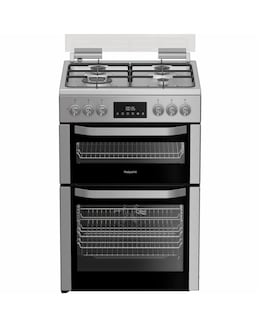 Hotpoint HDD6GDC2WX 60cm Dual Fuel Double Cooker with Glass Lid Installation