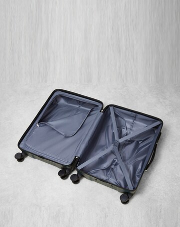 Rock Lisbon Large Suitcase - Pine Green