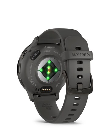 Garmin Venu 3S 41mm Smartwatch - Pebble Grey & Slate with Silicone Band