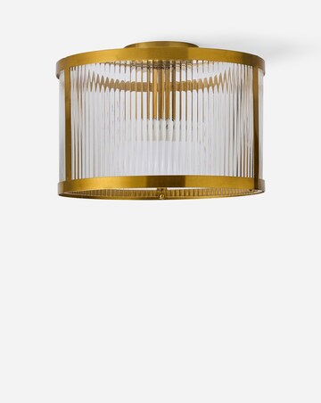 Joanna Hope Serena Ribbed Glass Celing Light