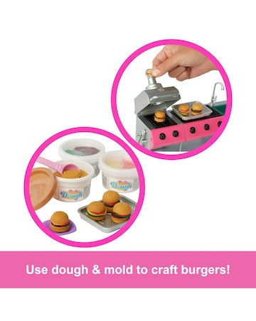 Barbie Dream Camper Playset with Roof Tent, BBQ Grill with Color-Change Feature