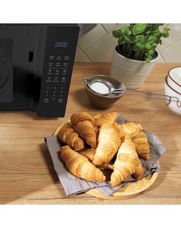 Hisense H23MOBS5HUK Black Microwave 23L