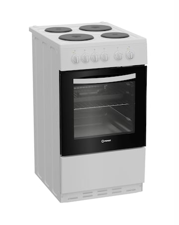 Indesit I5E3KMW 50cm Electric Single Cooker - White