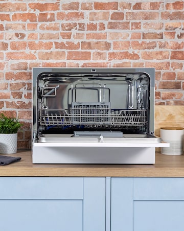 Russell Hobbs RHTTDW6W Table Top Dishwasher - White