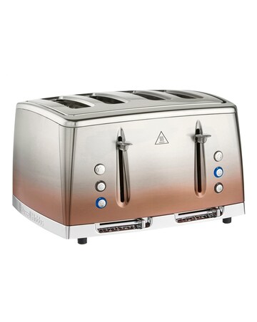 Russell Hobbs 25143 Eclipse Copper Sunset 4 Slice Toaster