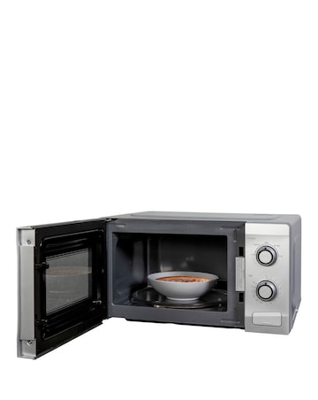 Abode AMM2001S 20L Silver Manual Microwave