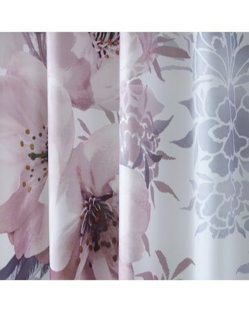Catherine Lansfield Dramatic Floral Shower Curtain