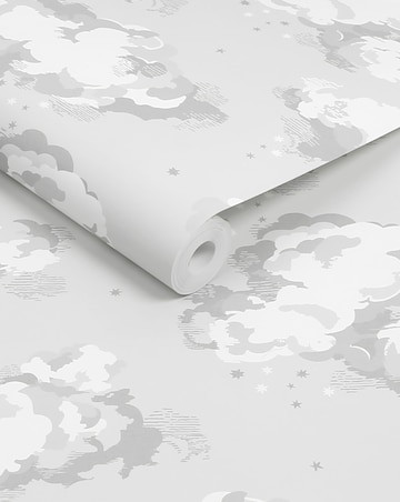 Cath Kidston Silver Linings Neutral Wallpaper