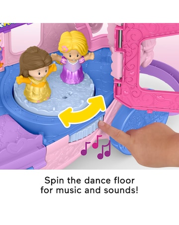 Fisher-Price Little People Disney Princess Pull-Along Musical Carriage