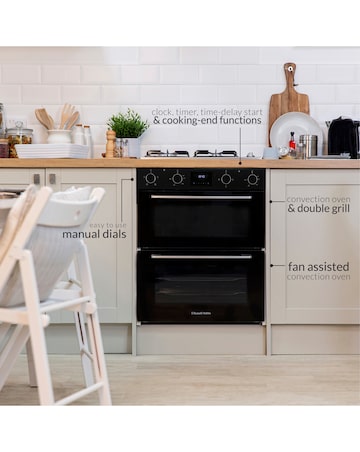 Russell Hobbs RH72DEO1001B Built-Under Electric Fan Oven - Black