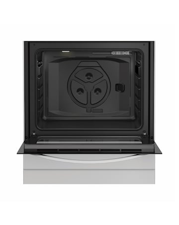 Indesit I6V3KMW/UK 60cm Electric Single Oven with Ceramic Hob - White