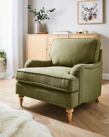 Wisteria Fabric Armchair