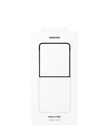 Samsung Galaxy Flip 7 Clear Case