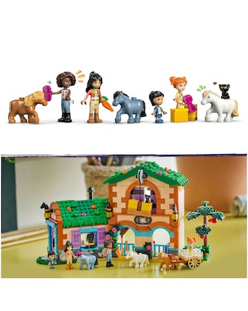 LEGO Friends Pony Ranch & Stable Building Set, Horse Toy Playset 42654