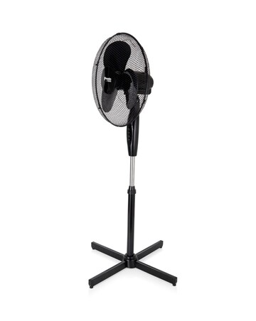 Tower 16 Inch Oscillating Black Stand Fan
