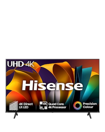 Hisense 50in 50A6NTUK Smart 4K UHD HDR LED TV with Amazon Alexa