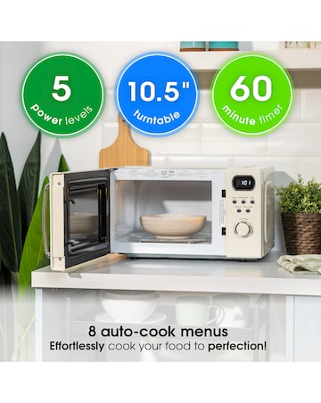 Abode AMD2004C 20L Digital Microwave - Cream