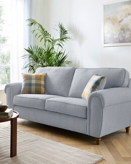 Edgar Fabric 3 Seater Sofa