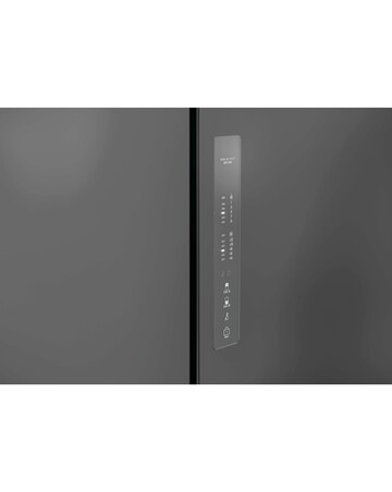 Hoover HHCR3818ENPL Non-Plumbed American Fridge Freezer Silver + Install