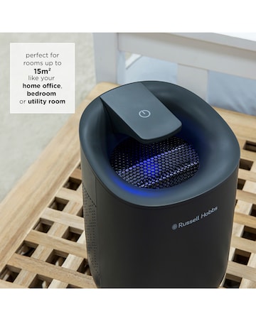 Russell Hobbs 600ml Grey Dehumidifier with Auto Defrost