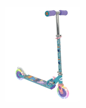 MoVe Stitch Folding Inline Scooter with Light Up Wheels