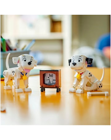 LEGO Disney Lucky & Penny 101 Dalmatians Puppies, Gift-Giving Idea 43271