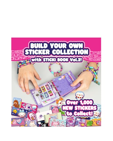 Sticki Rolls Series 2 Sticki Book Pack