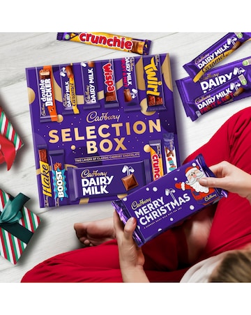 Cadbury Merry Christmas Chocolate Selection Gift Box