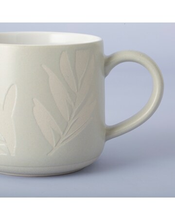 Mason Cash Set of 2 Botanical Leaf Mugs