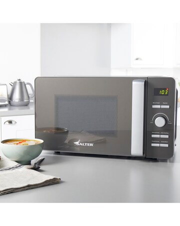 Salter Cosmos Bundle - 1.7L Kettle, 2 Slice Toaster, 20L Digital Microwave
