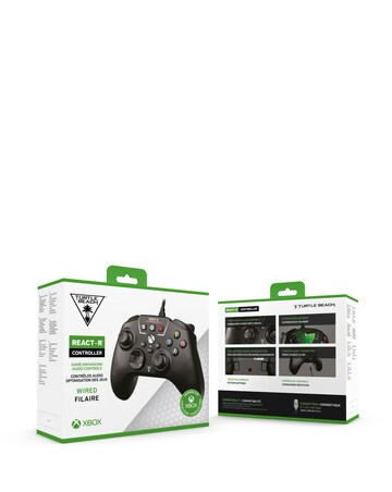 Turtle Beach React-R Wired Controller - Black