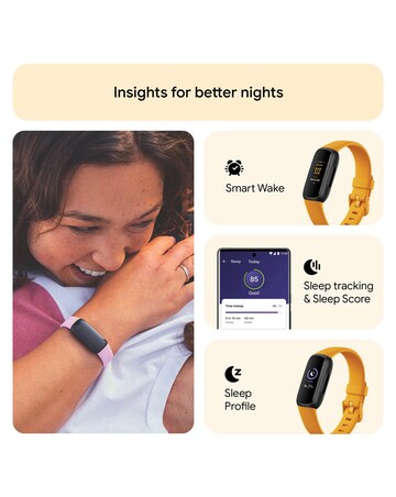 Fitbit Inspire 3 Fitness Tracker - Morning Glow